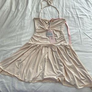 Ohpolly Asymmetrical Mini Dress